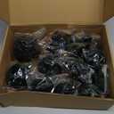 18Pcs Velvet Christmas Tree Ornaments Set, Green Shatterproof Flocked Christmas Decorations Bulk for Tree, Decorative Hanging Ball Ornaments for Xmas Holiday Home Party Decor