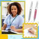 Estune 100 Pcs Syringe Retractable Nurse Pens Novelty Fun Multi Colors Medical Blood Ballpoint Pens Gifts for Nursing Student School Supplies Birthdays Doctor Pretend Party Favors(Classic Style)