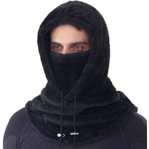Balaclava Ski Mask Winter Fleece Thermal Windproof Hood Mask, Helmet Cover Cap Neck Gaiter for Men Women Cold Weather