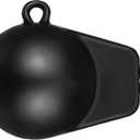 Zonon Downrigger Weight Coated Ball Fishing Downriggers Sinker for Downriggers, Black (4 Lbs)