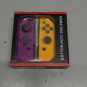 Boconna Wireless Switch Controllers Compatible With Switch 2/OLED/Lite, Support Wakeup and 6Axis Gyro With Wrist Straps (PO)