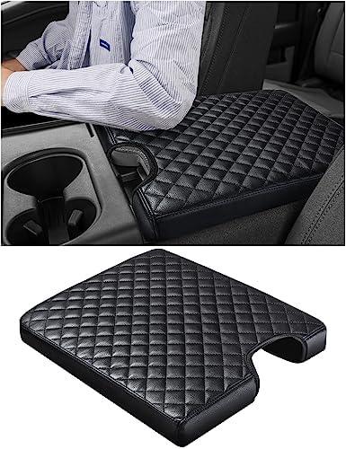 Amazon.com: Sinvanho Center Console Cover for Ford F150 F250 F350 F450 F550 2015-2025 with 40/20/40 Jump Seat, PU Leather Middle Console Cover Armrest Seat Box Lid Protective Cover : Automotive