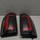 LED Tail Lights Assembly Compatible With 2009-2018 Dodge RAM 1500 2500 3500, Only fit Non LED Models, Black Housing Clear Lens