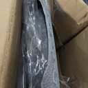 Pedestal Birdbath with Solar Fountain, Resin Stone Composite Outdoor Garden Decor, Standing Bird Bath for Outside Patio Yard, 23-Inch Tall, Garden Fountain, Resin Bird Baths, Hummingbird Bowl (Weathered White)