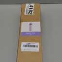 Insulated Water Bottle with Straw - Encool Stainless Steel Water Bottle with Push Button Lid, Leak-Proof & BPA-Free, Keeps Cold for 24 Hours for Sports, Travel, Gym (24 oz, Oyster Pink)