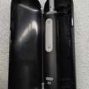 Oral-B iO Deep Clean Rechargeable Electric Powered Toothbrush, Black with iO Series 3 Limited, 2 Brush Heads and Travel Case - Pressure Sensor to Protect Gums - 3 Cleaning Settings - 2 Minute Timer (1 Count (Pack of 1))