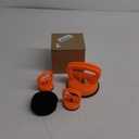 Dent Puller, Car Dent Puller Suction Cup (1 Large + 2 Small), Paintless Car Body Dent Removal Repair Tool Suction Cup Lifter Handler for Glass, Mirror and Tiles (Orange)