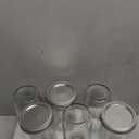 Mason Jars Wide Mouth 24oz, 6 pack Glass Pickle Canning Jars Food Storage With Airtight Mason Jar lids and Bands for Canning, Preserving, Fermenting, Pickling, DIY Projects