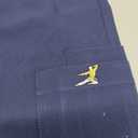 KUNGFU SCRUBS Scrubs for Women Set V-Neck Top & Straight Leg Pants 12 Pockets for Nurses & Healthcare Workers XL