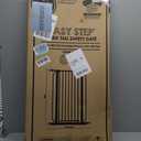 Regalo Safety 36" Extra Tall Baby Gate for Doorways & Bottom of Stairs, Pressure Mounted Walk Through Gate for Babies, Toddlers & Pets, Tested & Safe for 30 Years, American Designed, American Owned