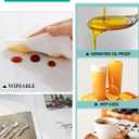 22X44 Inch 1.5mm Thick PVC Tablecloth Cover Clear Plastic Table Protector Transparent Vinyl Table Cloths Waterproof Wood Furniture Topper Pad for Coffee Table Bedside Desk Mat Crystal Carpet