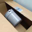 Winco Heavy-Duty Plastic Bucket/Utility Pail with Pour Spout, 10 Quarts, Gray
