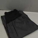 Three Seasons Maternity Women's Maternity Slim Fit Ankle Dress Pant (X-Large, Heathered Charcoal)