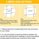 BSTPCOO Bird Nets 25'x100' with 1" Mesh Nylon Poultry Netting Heavy Duty Aviary Net Chicken Coop Netting, Garden Netting Deer Fence for Fruit Tree Trellis Net