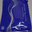 Winter Gloves Waterproof Windproof for Mens Women, Thermal Warm for Cold Weather, Grip Snow for Touch Screen Skiing Cycling Running Driving Snowboarding Fishing Outdoor (Large, Black)