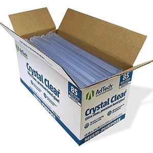 AdTech Hot Glue Sticks 10" Full Size, Clear, 75 Sticks