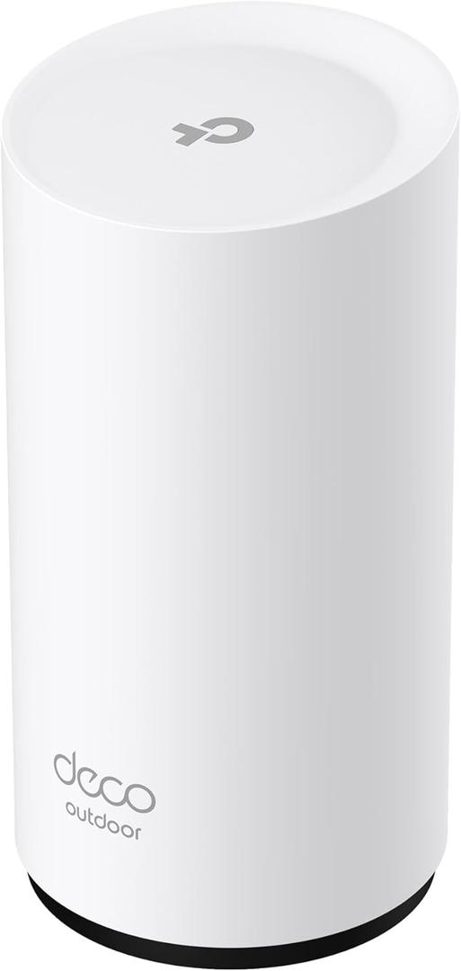 TP-Link Deco 7 BE25 BE5000 Dual-Band Wi-Fi 7 Mesh Extender  Up to 2,800 sq. ft., Dual 2.5G PoE+ Ports, IP65 Waterproof, MLO, Multiple Mounting Options, Secure by Design, 1-Pack