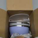 Elk and Friends Stainless Steel Bowls with Silicone Sleeve for Babies & Toddlers | Lids Included | Stay Put Suction | Cereal & Snack Bowls | 4 Pack (Sage/MistyBlue/Navy/Gray)