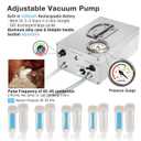Cow Milking Machine Pro Plus, Rechargeable Pulsating Vacuum Pump with Pressure Gauge Speed Adjustable Cow Milker (12 Litre)
