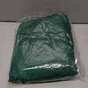 Joyfol Day Green Christmas Tablecloth, Jacquard Fabric Winter Poinsettia Round Table Cloth, Countryside Waterproof Kitchen Dining Xmas Party Table Cover (70 Inch Round)