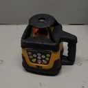 Topcon RL-H5A Laser Transit Leveler Kit - LS-80X Rotary Laser Receiver with Rod Bracket - 36-60in Precision Level 360 Laser Tripod - 13ft Fiber Rod Level Tool with Inch Increments for Construction