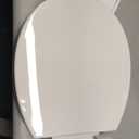 Round Toilet Seat 16.5"  Soft Close, Durable PP Toilet Seat, Easy Installation & Removal, Fits Most Toilet Bowls