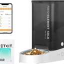 PETKIT Automatic Cat Feeder, 2.4G WiFi Automatic Dog Feeder, App Control Pet Food Dispenser with Triple Fresh-Lock System, Up to 10 Meals Per Day, Schedule Feeding, Food Shortage Alert, 3L Capacity