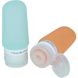 Travelon Smart Tubes Set Of 2, Orange/Blue, One Size Travelon Smart Tubes Set Of 2, Orange/Blue, One Size