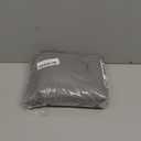 Amazon Basics Lightweight Pleated Bed Skirt, Full, Dark Grey, Solid