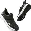 Kyedoo Mens Indoor Cycling Shoes Compatible with SPD Cleats, Comfortable Walkable Bike Shoes, Cleats Included (11.5 Women/9.5 Men, Black)