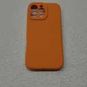 LOVE 3000 Designed for iPhone 16 Pro Max Case, Premium Silicone with [Soft Anti-Scratch Microfiber Lining] Shockproof Protective Phone Case for Men Women Girls 6.9", Bright Orange
