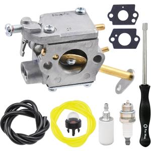 Hypersky 300981002 Carburetor Carb kit for Homelite 33cc UT-10532 UT-10926 Carb Ryobi RY74003D Chainsaw Replaces Parts 000998271 A09159 A09159A Zama C1Q-601 C1Q-H42