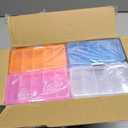 32 Pack 10 Grids Small Plastic Jewelry Bead Organizer Box, Colored Plastic Bead Storage Organizer Box with Adjusatble Dividers for Beads Earrings Rings Jewelry, 4 Colors
