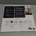 Thick Peel and Stick Backsplash Tile Self Adhesive Wall Tiles Marble for Kitchen 12"x12" (10-Sheet,Grey White)