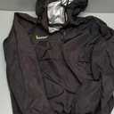 Sunlan Black Windbreaker Jacket Size M