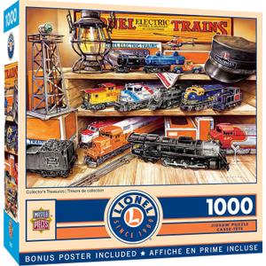 MasterPieces 1000 Piece Jigsaw Puzzle for Adults, Family, Or Youth - Collector's Treasures - 19.25"x26.75"