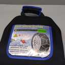 Heavy Duty AutoFixing Snow Chains Tire Chains for Light Truck, SUV & Pickup, Self-Tightening Design for Easy Installation, Titanium Alloy for Superior Durability,Set of 2(HRV-265,Auto-Trac)