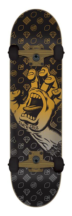 Santa Cruz 8.25in X 31.5in Jackpot Hand Complete Skateboard