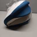 Cervical Neck Pillow - Ergonomic Memory Foam Contour Pillows for Side, Back & Stomach Sleepers, Cervical Pillow for Neck Support Sleeping with Breathable Cover (Grey& Blue)