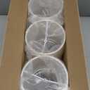 Chandelier Lamp Shades, Small Lamp Shades Clip-on Bulbs Only for Candelabra Bulbs, Beige Chandelier Shades 6 Pcs, Mini Lampshades for Chandeliers 5.1" X 5.1" X 5.3, Home Decor Fabric Linen Lampshade