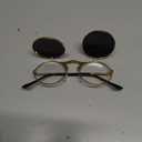 J&L Glasses Retro Flip-Up Round Goggles Steampunk Sunglasses