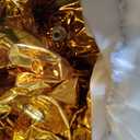 Joyaura 6-Pc Gold Inflatable Mirror Ball Set, Large Shiny Decor Balls