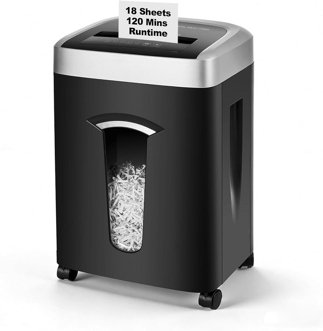 Wingwise 18 Sheets Paper Shredder Heavy Duty for Home Office