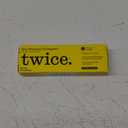 Twice Twice Oral Wellness Toothpaste - Nano-Hydroxyapatite, Fluoride-Free Toothpaste, Helps Remineralize Teeth, Freshens Breath & Whitens Teeth – SLS-Free, Charcoal ICY Mint – 3.4 oz