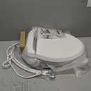 Bio Bidet USPA PRO Modern Bidet Seat, Warm Water, Heated Seat & Dryer, Remote Control, Round