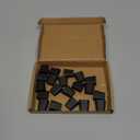 Maxmoral 20pcs Hard Rubber Feet for Sink Grid Sink Protecter Black Rubber Wire Bumpers Sink Protectors for Home Kitchen Sink Rack