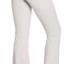Houmous 29''31''33''35'' Inseam Women's Cotton Bootcut Pants Inner Pocket, Large