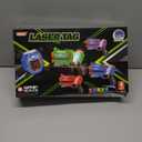 Laser Tag Guns Set of 4 Laser Tag Guns with Digital LED Score Display Vests,Gifts for Teens and Adults Boys & Girls,Adults and Family Fun,Gift for Kids Ages 8 9 10 11 12+Year Old Boy (Red Purple Green Blue)