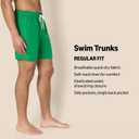 Amazon Essentials Men's Swim Trunks with Mesh Lining, Pockets, Drawstring Closure, M
