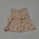 BemeyourBBs Summer Toddler Girl Clothes Baby Girl Ruffle Sleeveless Shirt with Buttons Bow Bloomers Shorts Set Cute Outfits (6-12 Months, Floral Khaki)